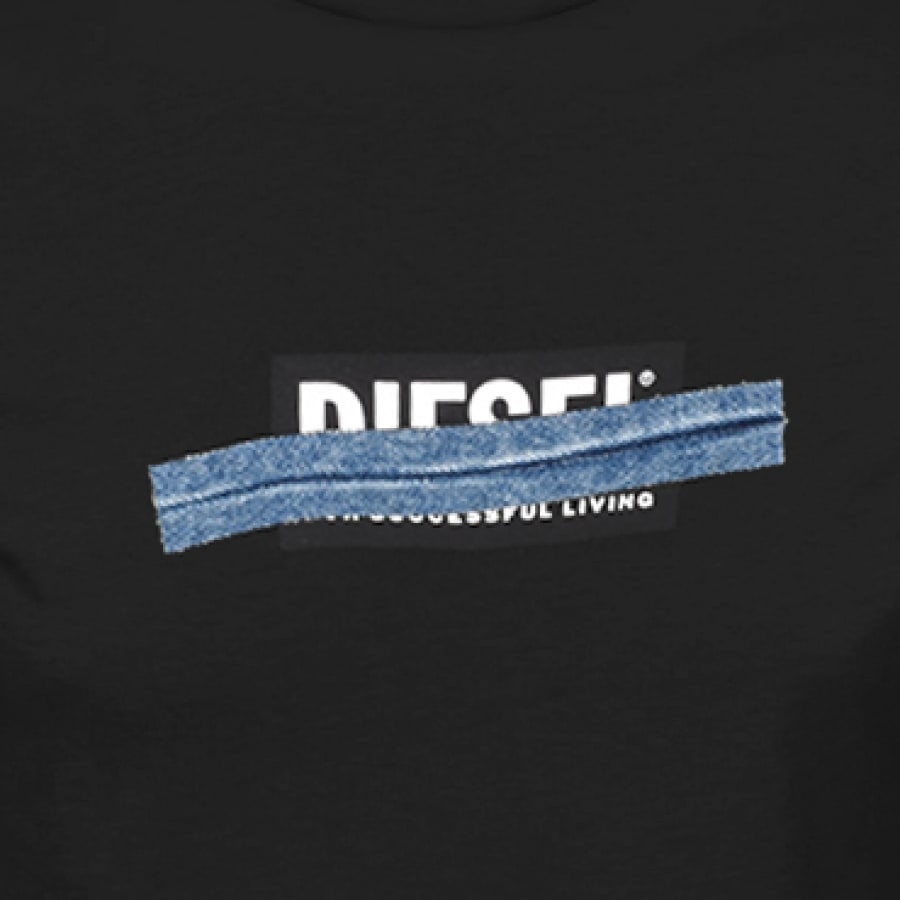Alternative Image for ProductDiesel T Just Short Sleeve T Shirt Black3